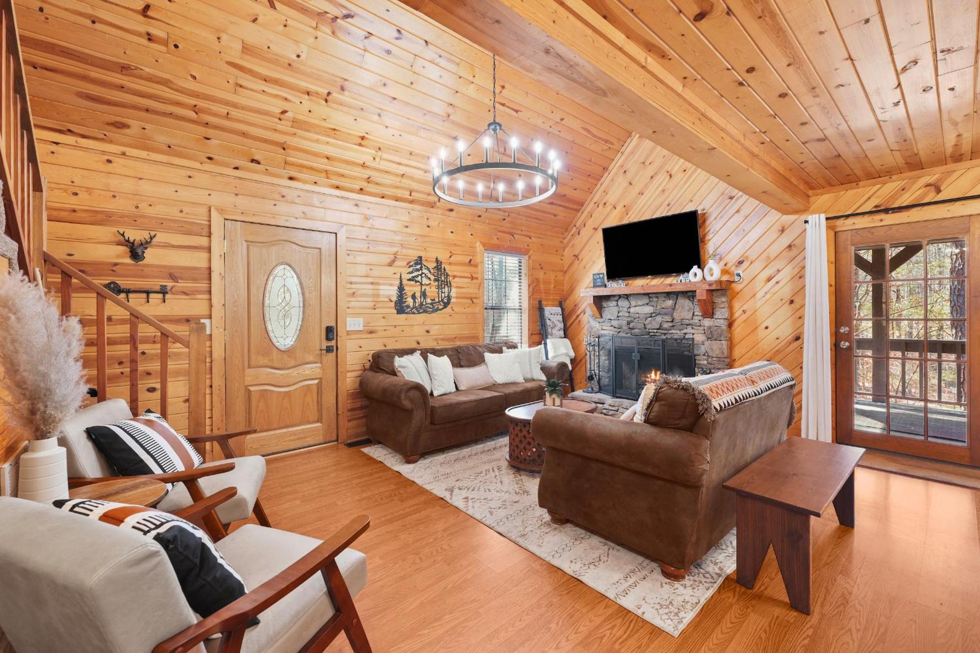 Firefly Lodge - Cozy 4 Bedroom Cabin Minutes To Helen Sautee Nacoochee 外观 照片